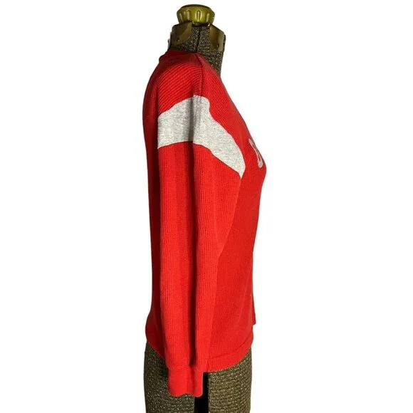 Ohio State Buckeyes NCAA Athletics Red Sweatshirt By Outerstuff Size M - Picture 2 of 7